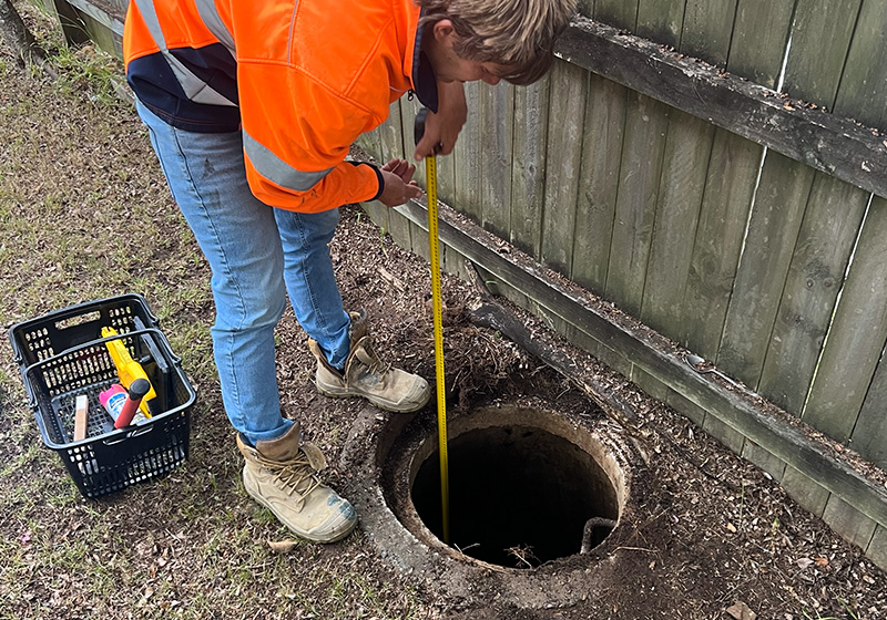 Sydney Water Sewer Pegout