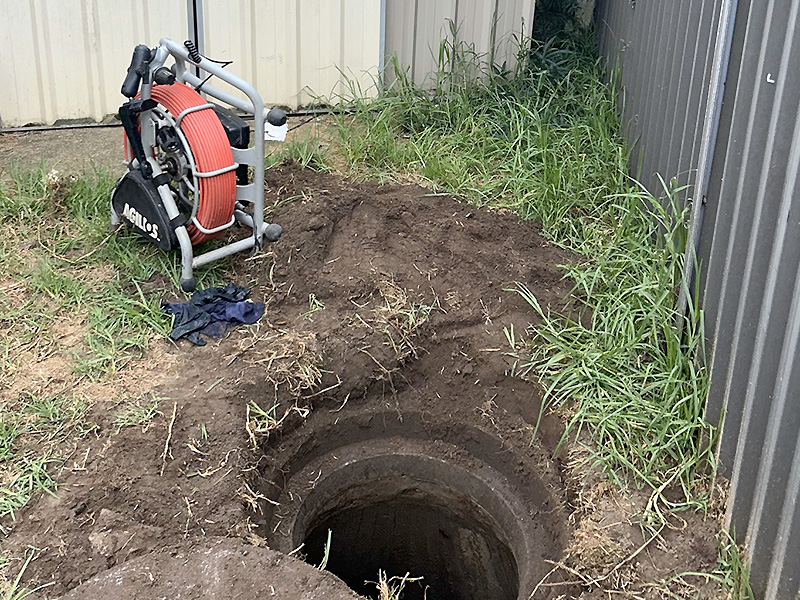 Sydney Water Sewer Pegout